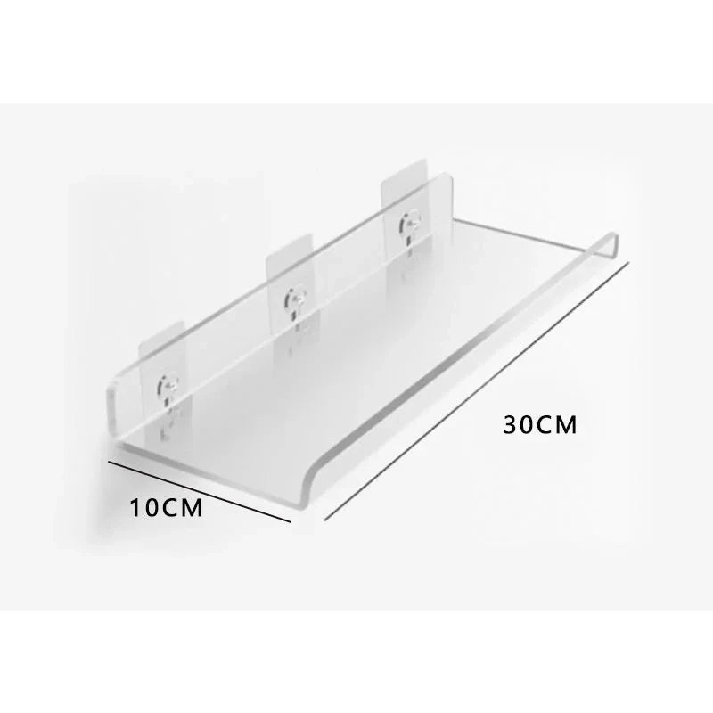 Acrylic Floating Bookshelves - VibeSync.Store