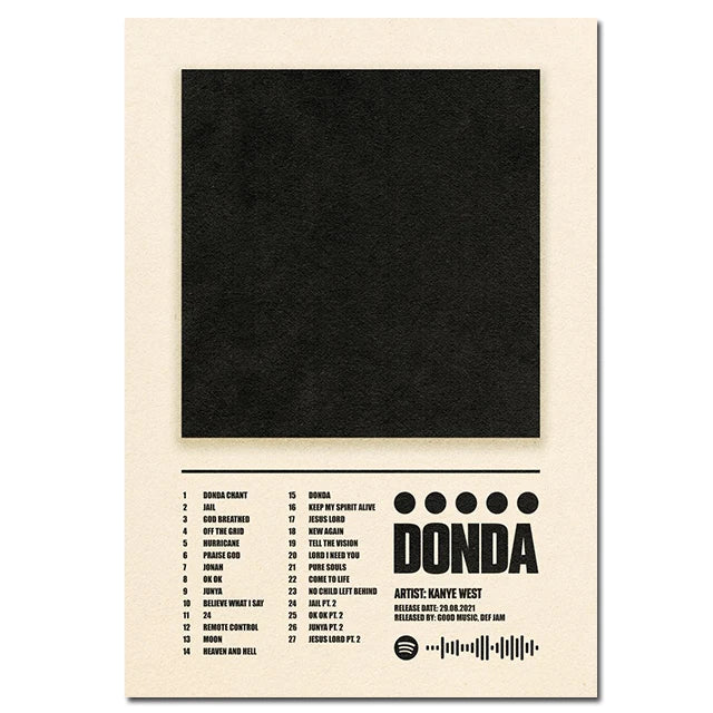 Music Album Cover - Art Prints