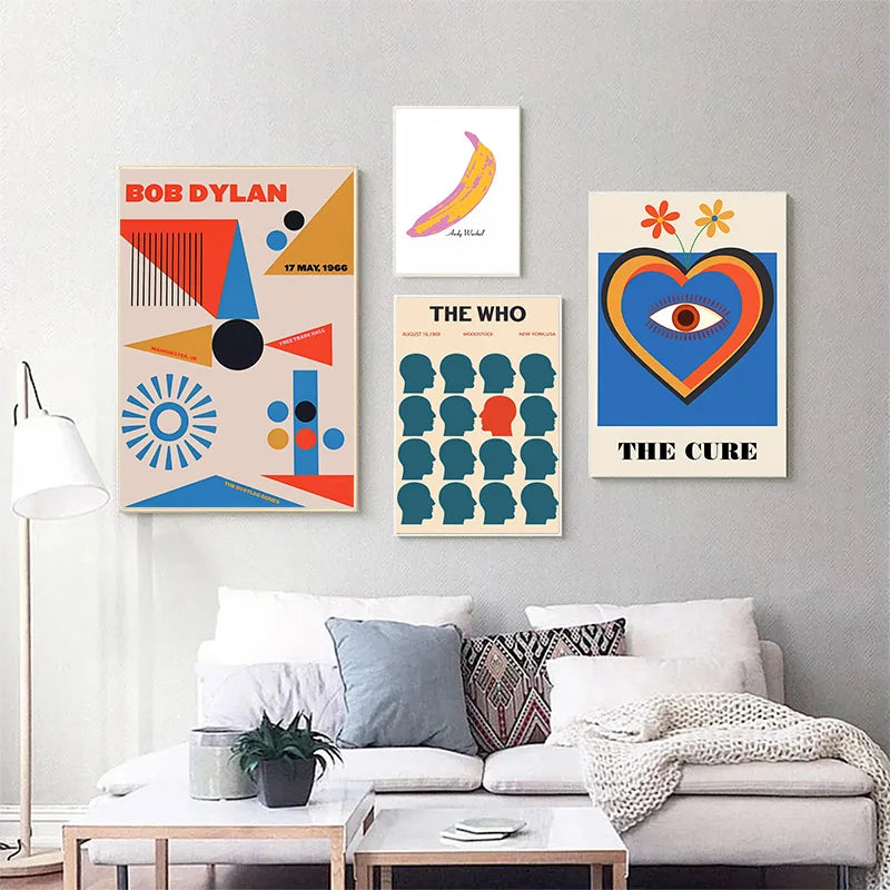 Vintage Band Posters