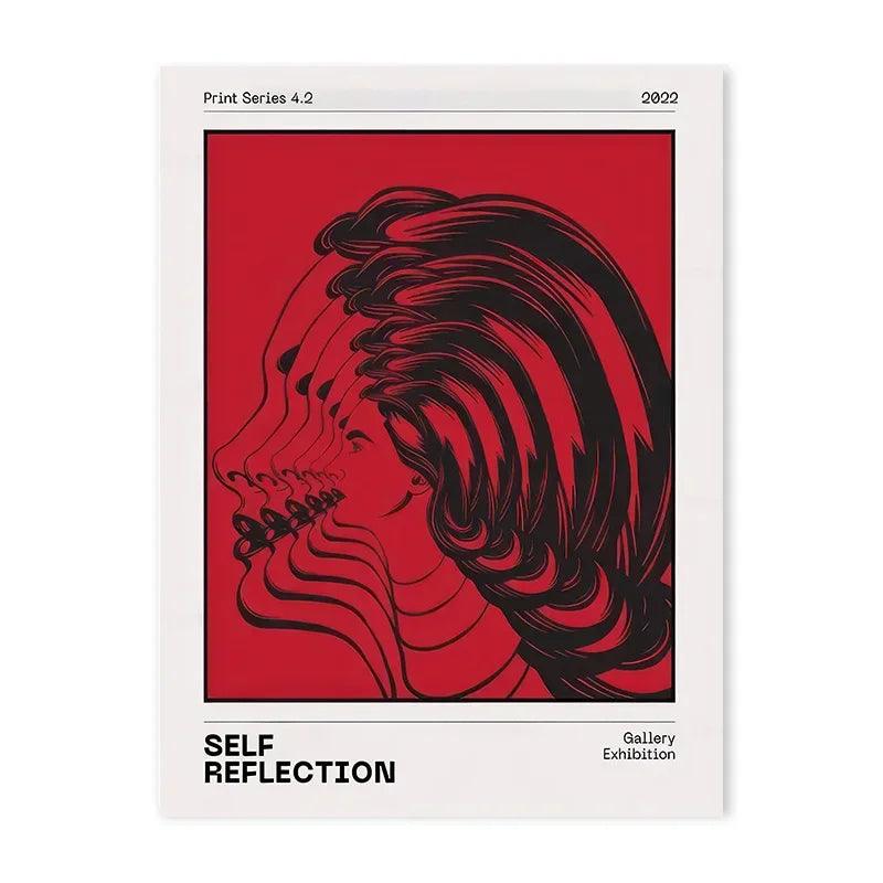Abstract Nordic Minimalist Canvas Posters - VibeSync.Store