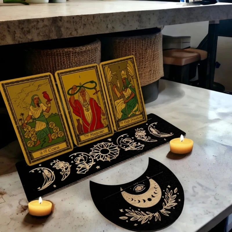 Wooden Tarot Display Stand