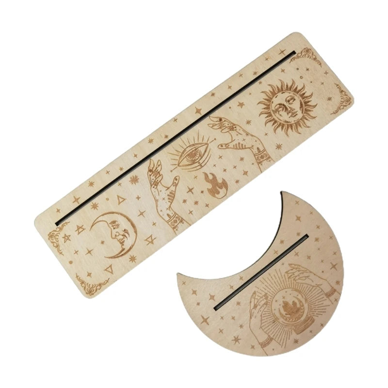 Wooden Tarot Display Stand