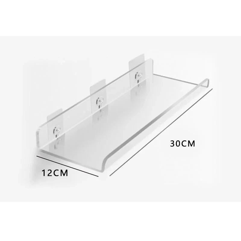Acrylic Floating Bookshelves - VibeSync.Store