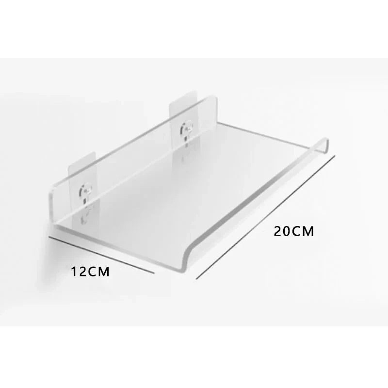 Acrylic Floating Bookshelves - VibeSync.Store