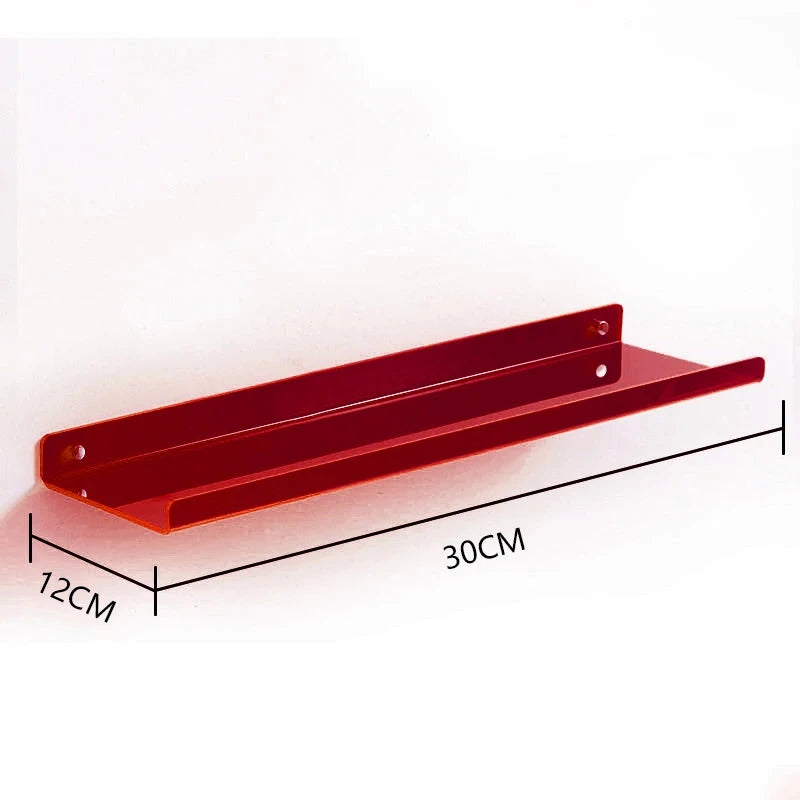 Acrylic Floating Bookshelves - VibeSync.Store