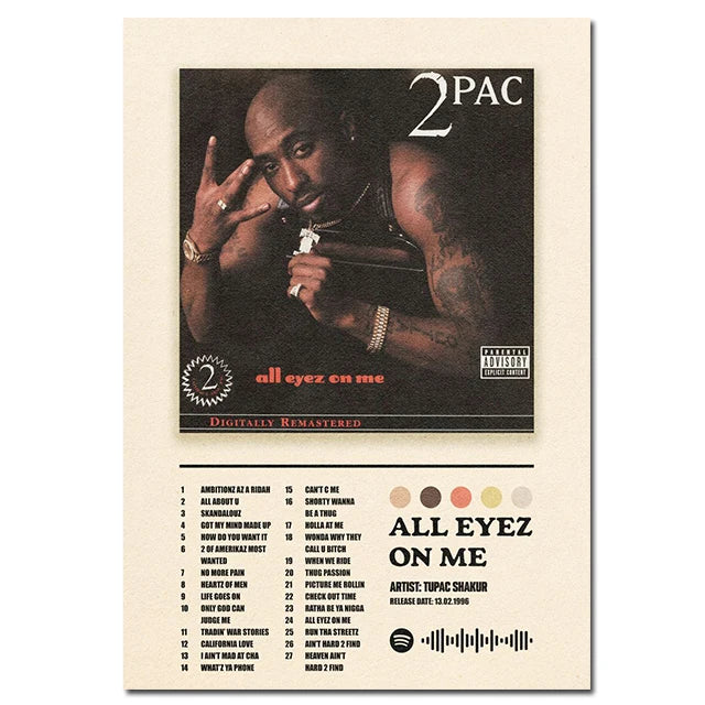 Music Album Cover - Art Prints