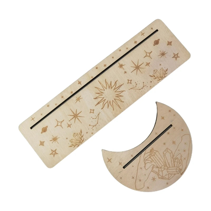 Wooden Tarot Display Stand