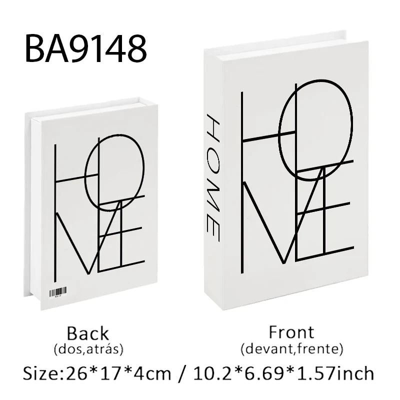Bauhaus Decorative Hollow Books - Store anything inside a Secret book
