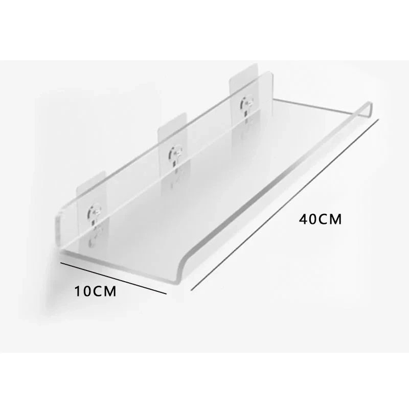Acrylic Floating Bookshelves - VibeSync.Store