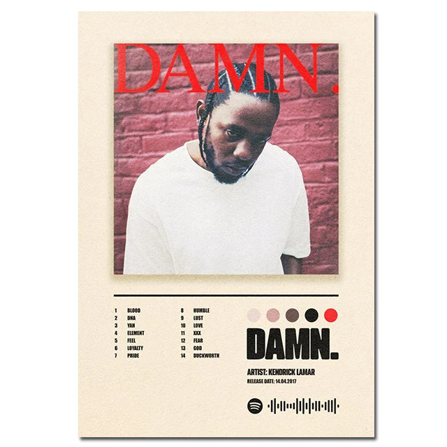 Music Album Cover - Art Prints