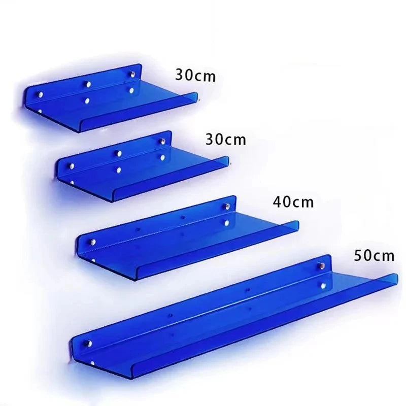 Acrylic Floating Bookshelves - VibeSync.Store