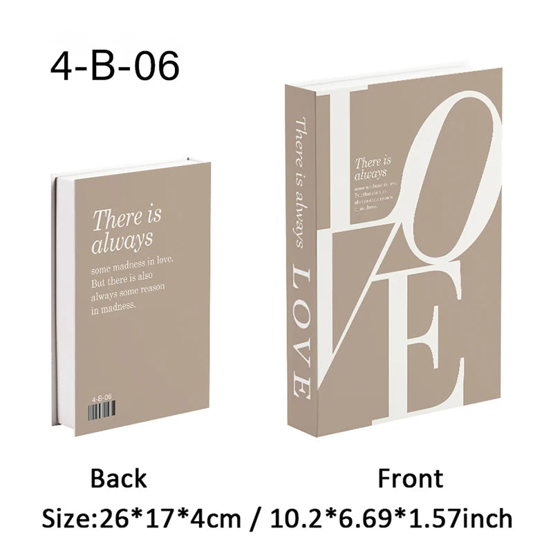 Bauhaus Decorative Hollow Books - Store anything inside a Secret book