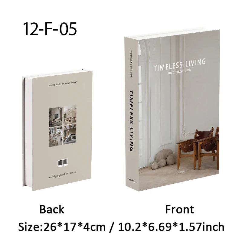 Bauhaus Decorative Hollow Books - Store anything inside a Secret book
