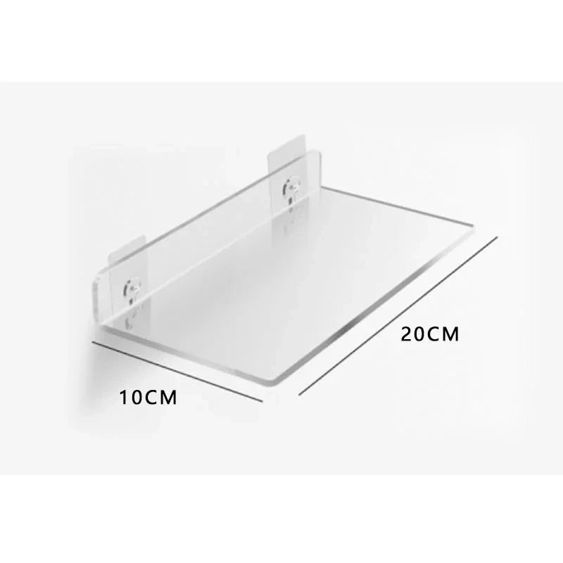 Acrylic Floating Bookshelves - VibeSync.Store
