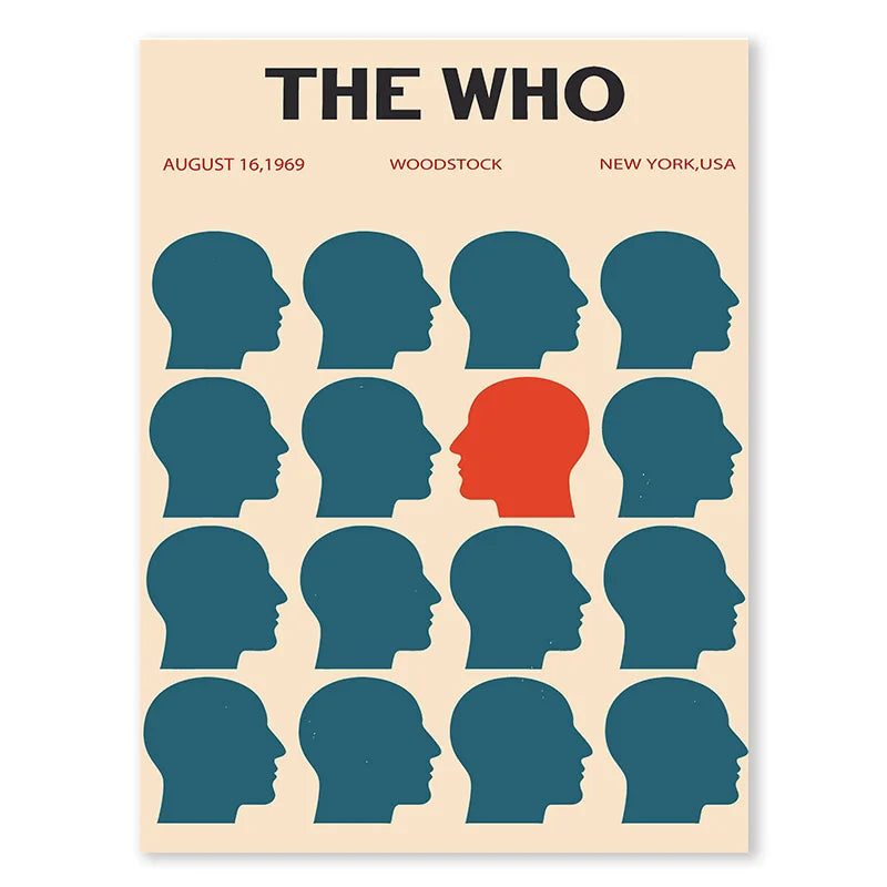 Vintage Band Posters