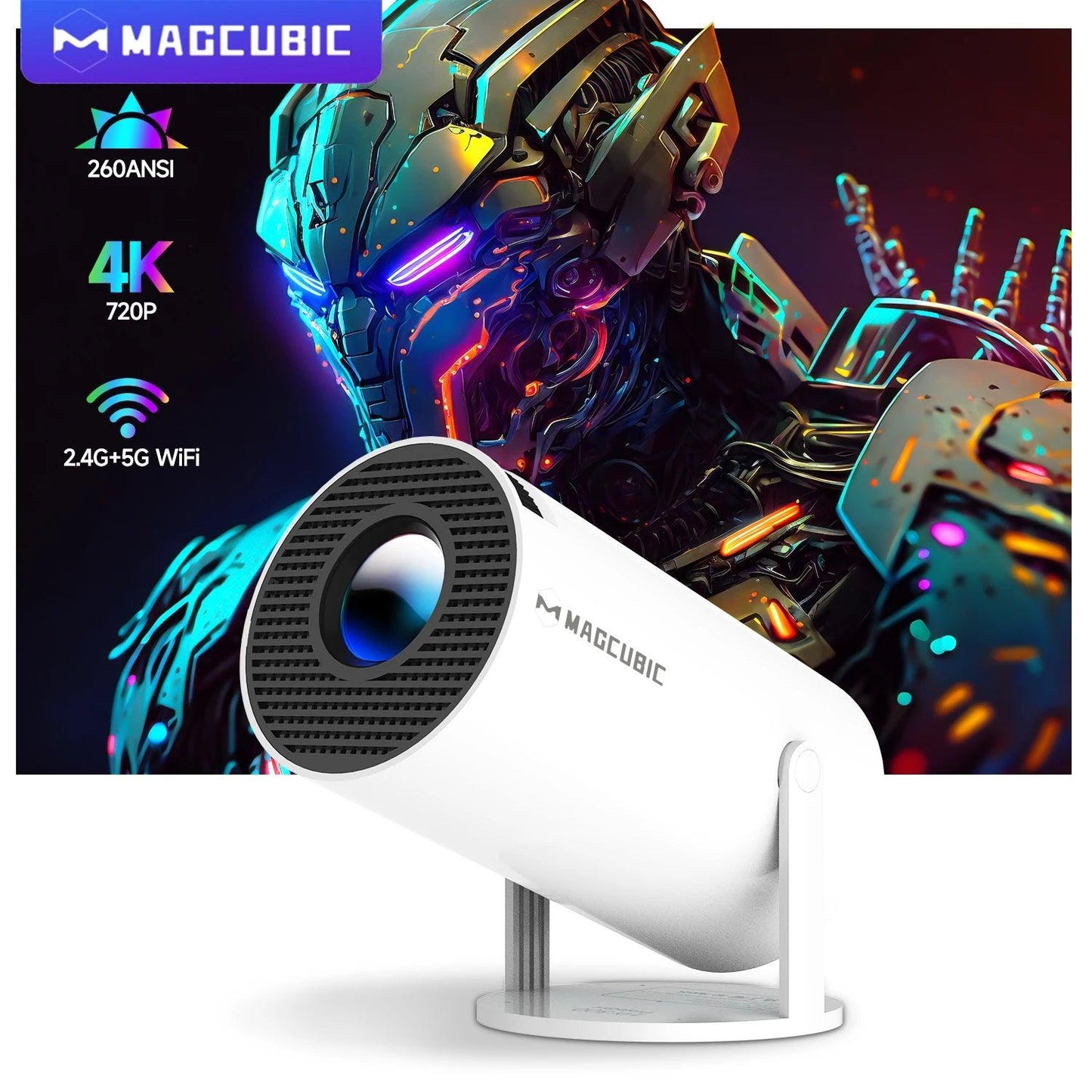 Magicube - Portable Projector - VibeSync.Store