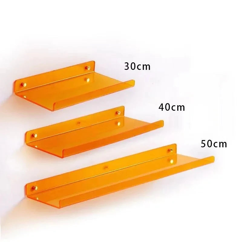 Acrylic Floating Bookshelves - VibeSync.Store