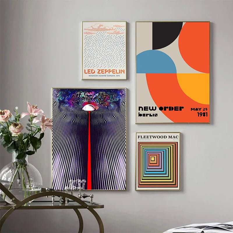 Vintage Band Posters