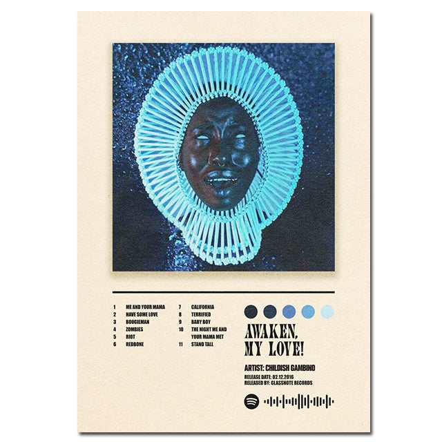 Music Album Cover - Art Prints