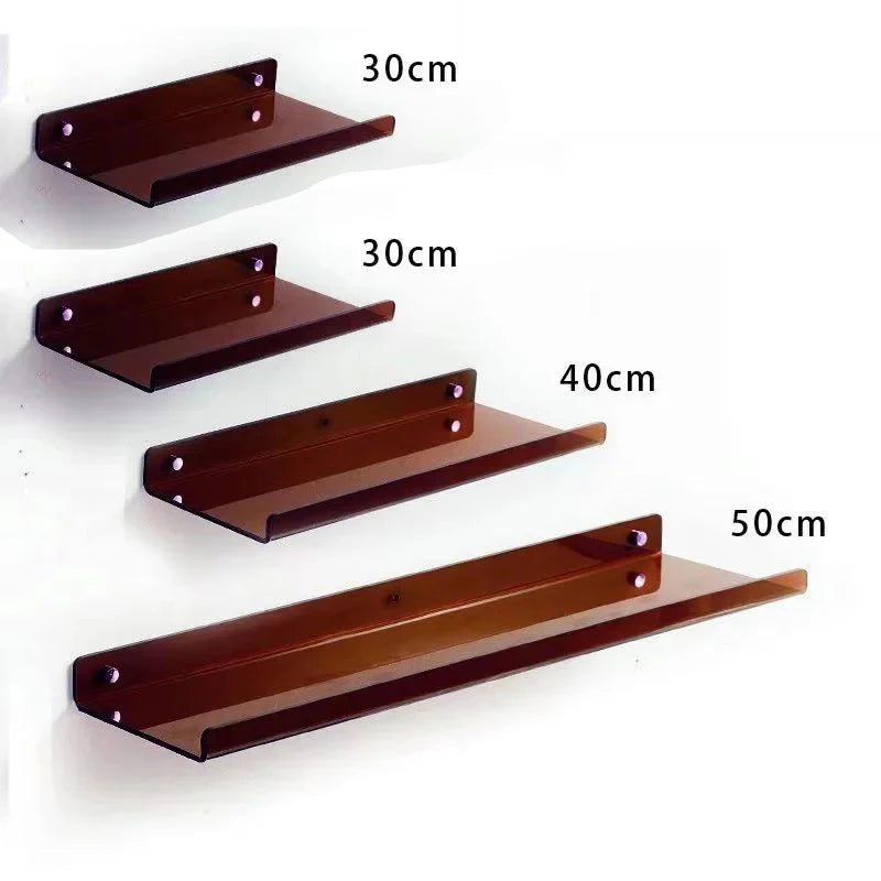 Acrylic Floating Bookshelves - VibeSync.Store