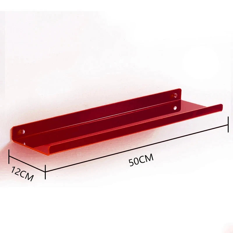 Acrylic Floating Bookshelves - VibeSync.Store