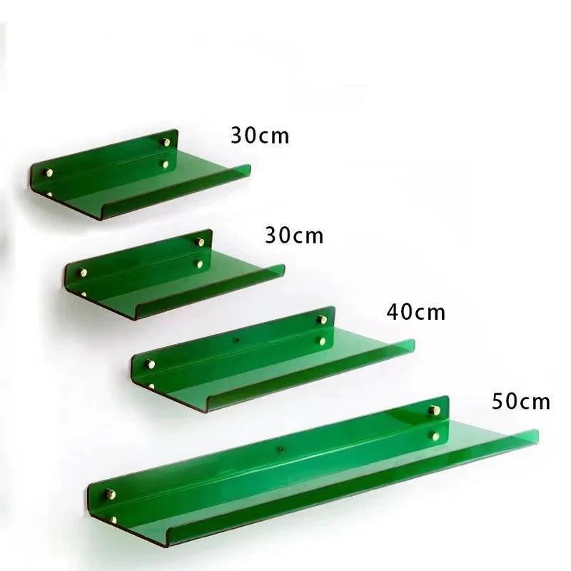 Acrylic Floating Bookshelves - VibeSync.Store
