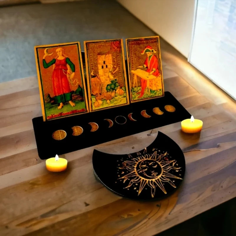 Wooden Tarot Display Stand