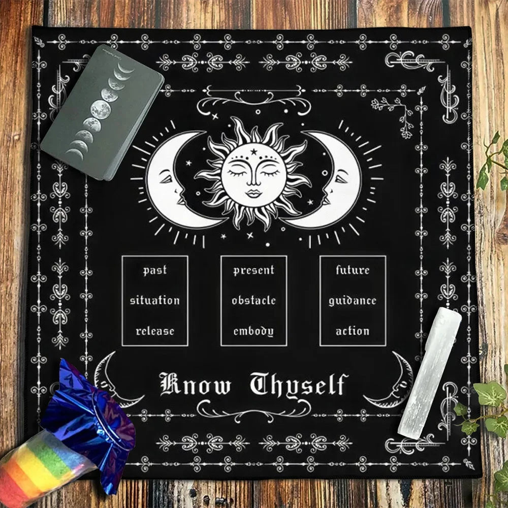 3-Card Spread Tarot Reading Cloth