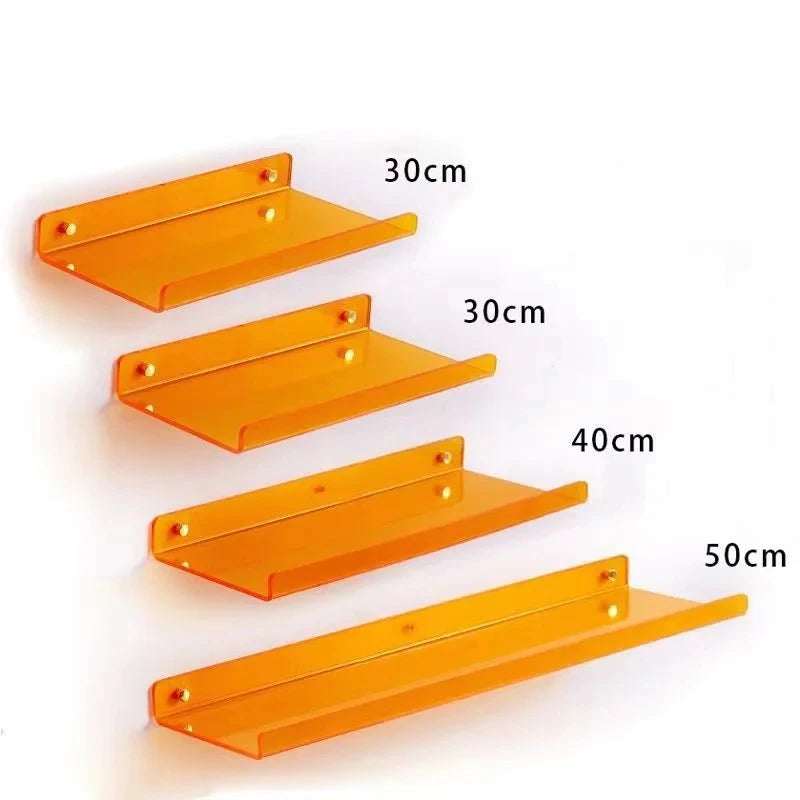 Acrylic Floating Bookshelves - VibeSync.Store