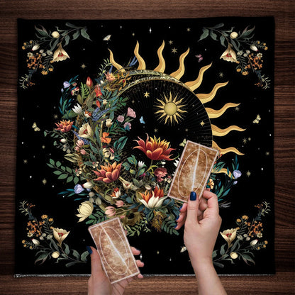 3-Card Spread Tarot Reading Cloth