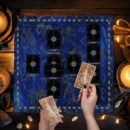 Celtic Cross - Tarot Layout Cloth
