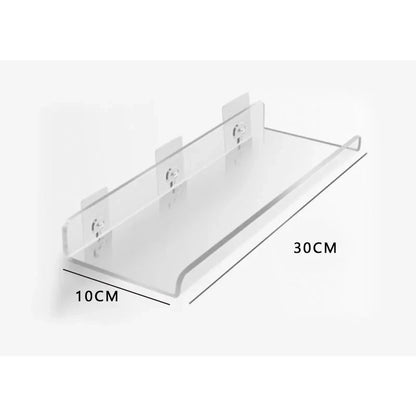 Acrylic Floating Bookshelves - VibeSync.Store