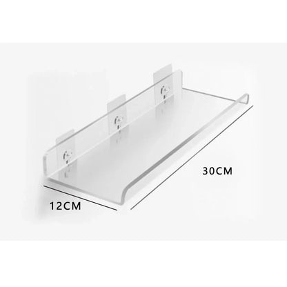 Acrylic Floating Bookshelves - VibeSync.Store