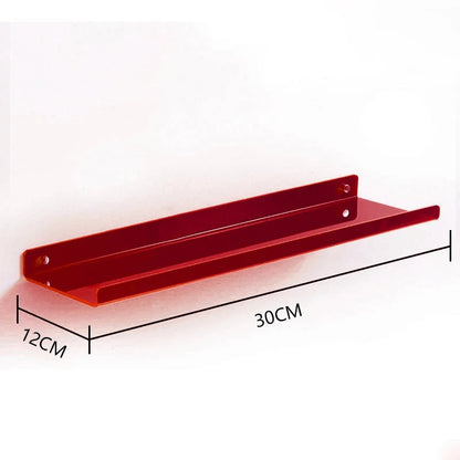 Acrylic Floating Bookshelves - VibeSync.Store