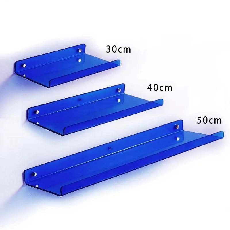 Acrylic Floating Bookshelves - VibeSync.Store