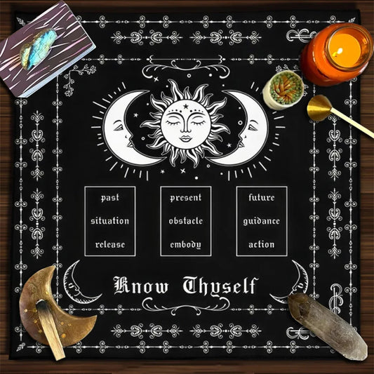 3-Card Spread Tarot Reading Cloth