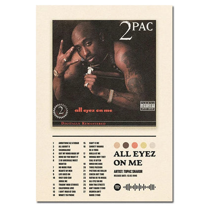 Music Album Cover - Art Prints