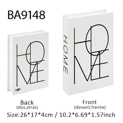 Bauhaus Decorative Hollow Books - Store anything inside a Secret book