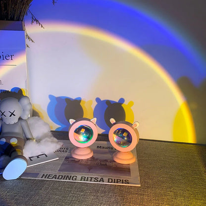 Mini Animal Sunset Lamp – Light Your Space with a Little Magic