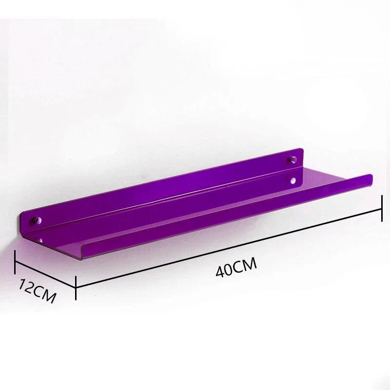 Acrylic Floating Bookshelves - VibeSync.Store