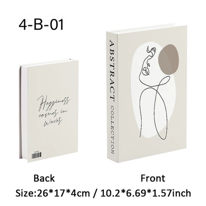 Bauhaus Decorative Hollow Books - Store anything inside a Secret book