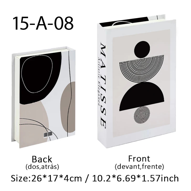 Bauhaus Decorative Hollow Books - Store anything inside a Secret book