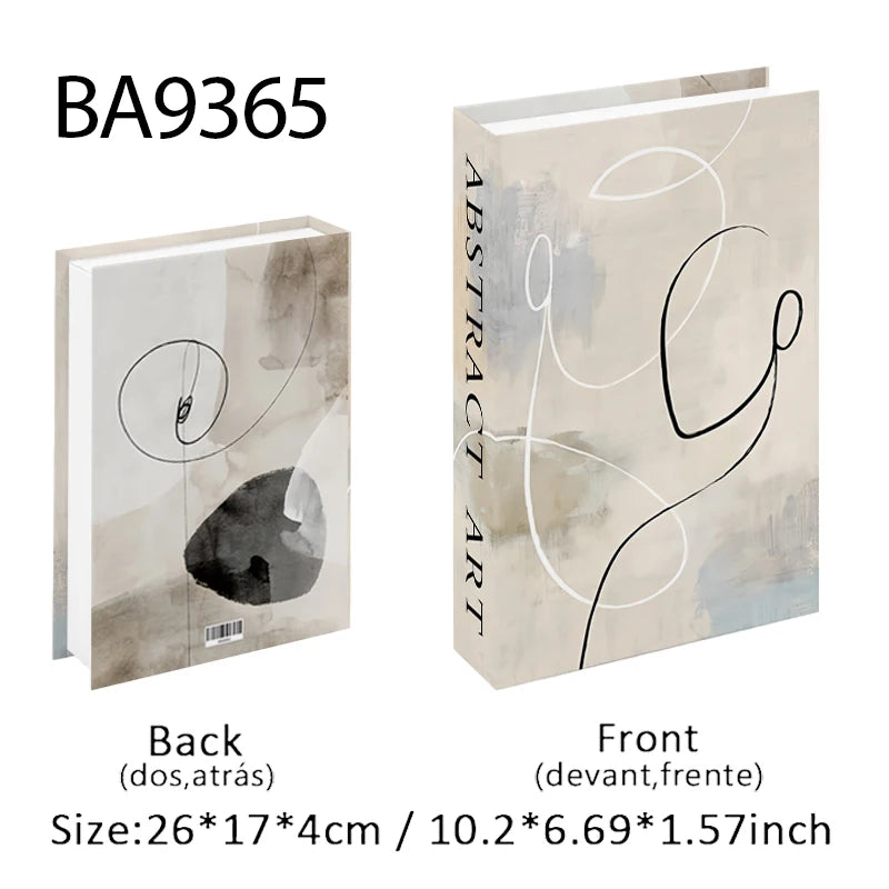 Bauhaus Decorative Hollow Books - Store anything inside a Secret book