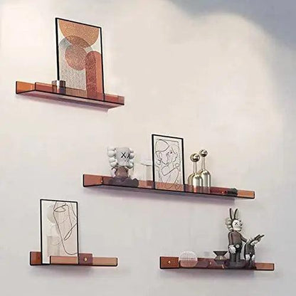 Acrylic Floating Bookshelves - VibeSync.Store