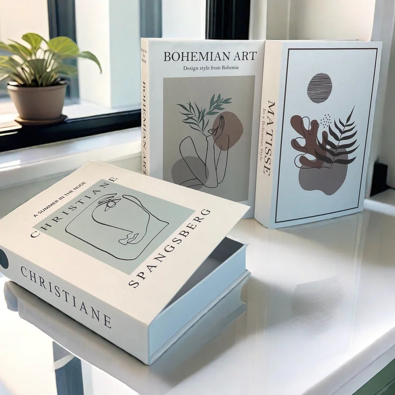 Bauhaus Decorative Hollow Books - Store anything inside a Secret book