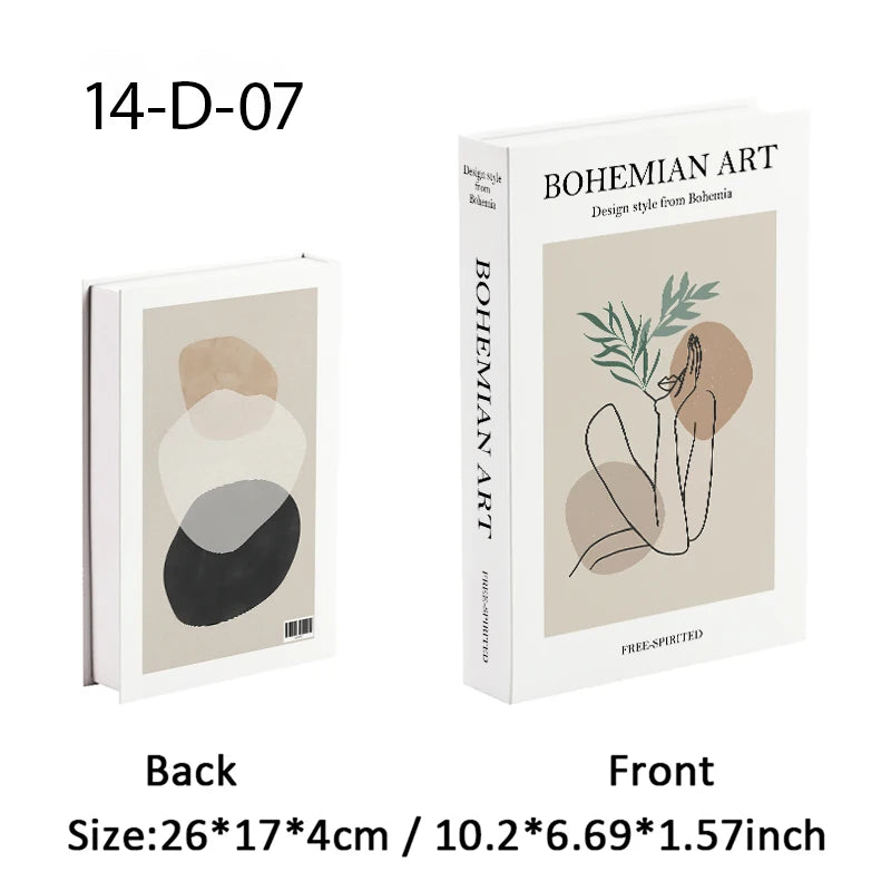 Bauhaus Decorative Hollow Books - Store anything inside a Secret book