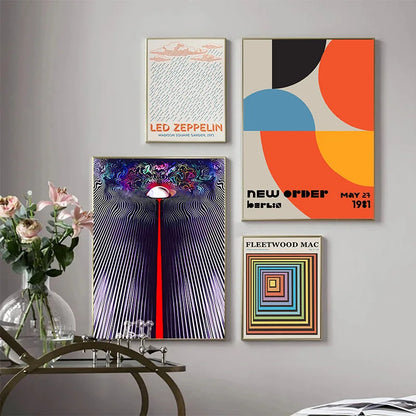 Vintage Band Posters