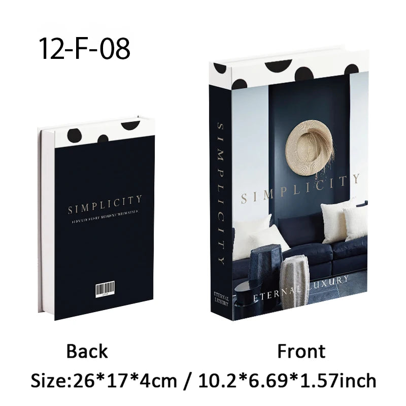 Bauhaus Decorative Hollow Books - Store anything inside a Secret book
