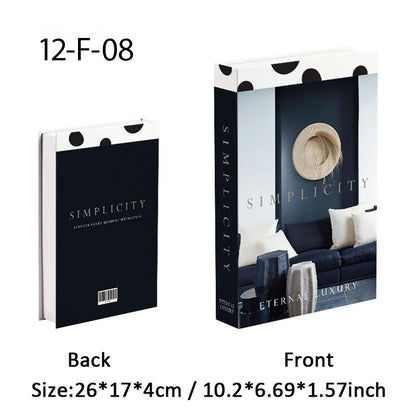 Bauhaus Decorative Hollow Books - Store anything inside a Secret book
