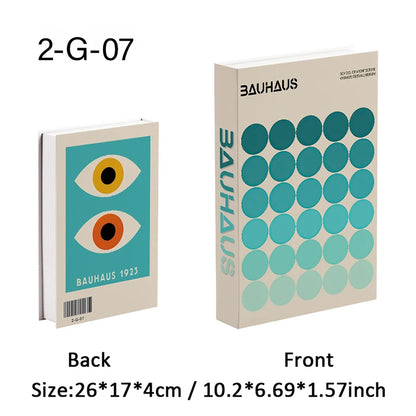 Bauhaus Decorative Hollow Books - Store anything inside a Secret book